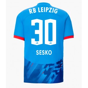 RB Leipzig Benjamin Sesko #30 Tredje trøje 2023-24 Kort ærmer